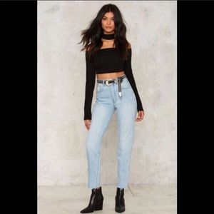 High waisted jeans— never worn.